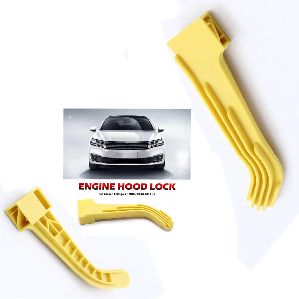 

7934E7 Car Bonnet Hood Pull Catch Bonnet Lock Catch Handle for Peugeot Partner for Citroen Berlingo 2008-2017 Accessories