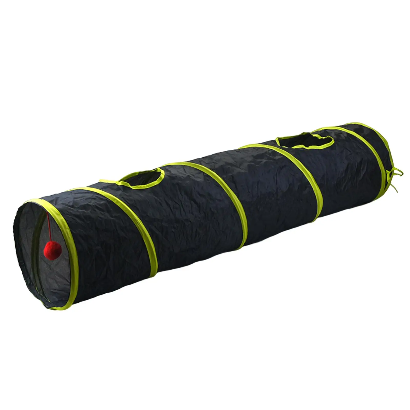 Tube tunnel pliable pour chat, tente de jeu, entraînement à l'agilité, jouet portable pour chats