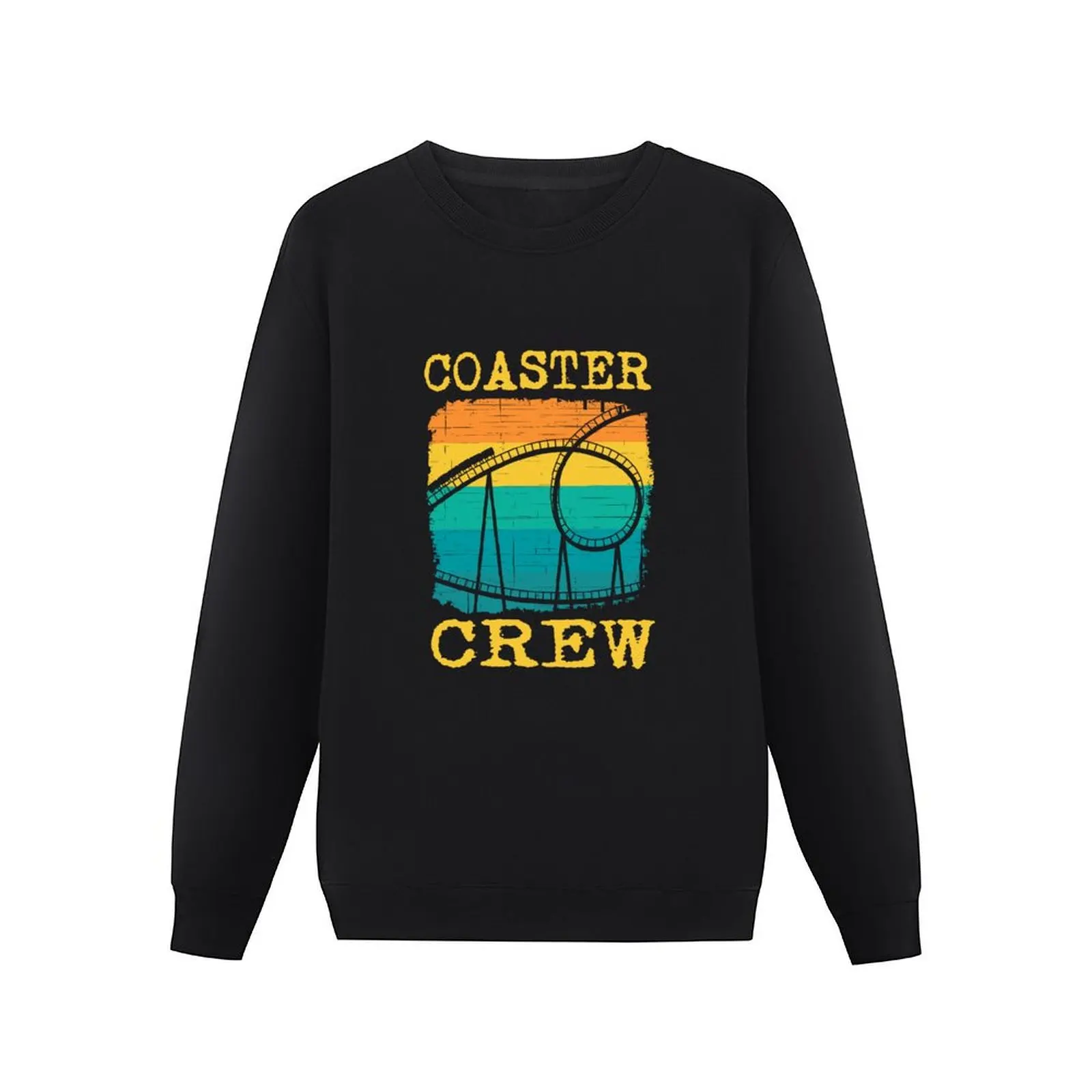 Coaster Crew Roller Coaster Pullover Hoodie aesthetic clothing winter clothes men's clothing hooded sweatshirts