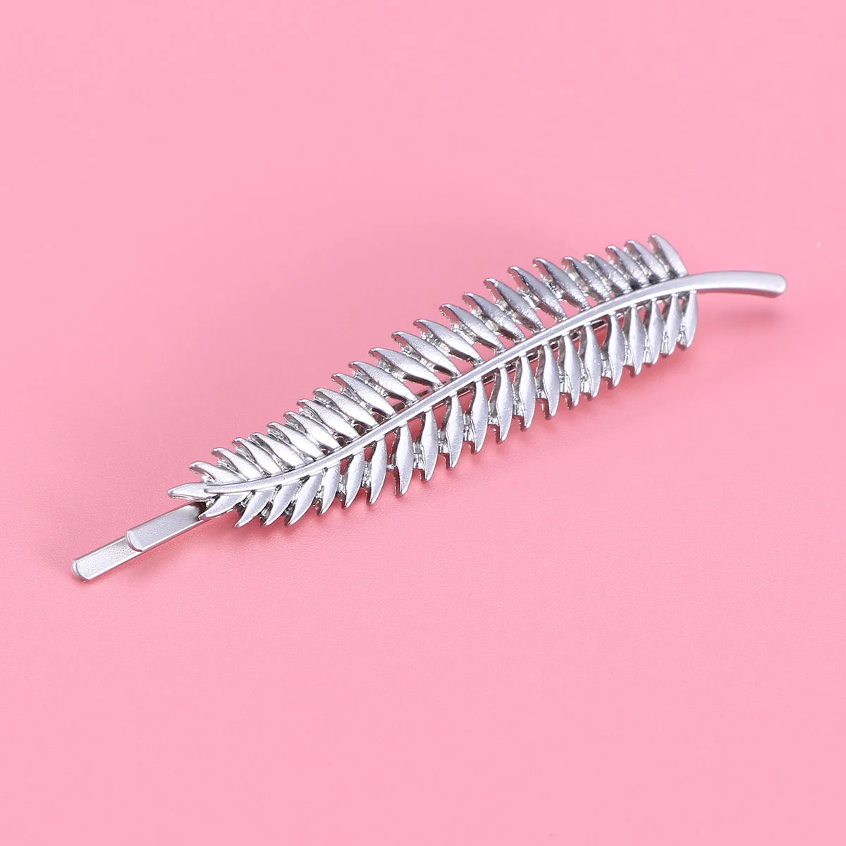 

2pcs Alloy Hair Clips Shiny Durable Metal Hairpin Accessories Fashion Design Women Decorative Travel Gift Hair Care Styling