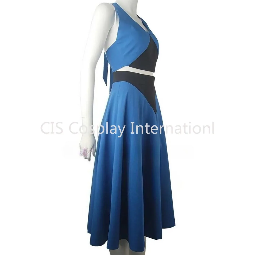 Anime Coslpay Costume Lapis Lazuli Blue Dress Halloween Costume For Women Girls