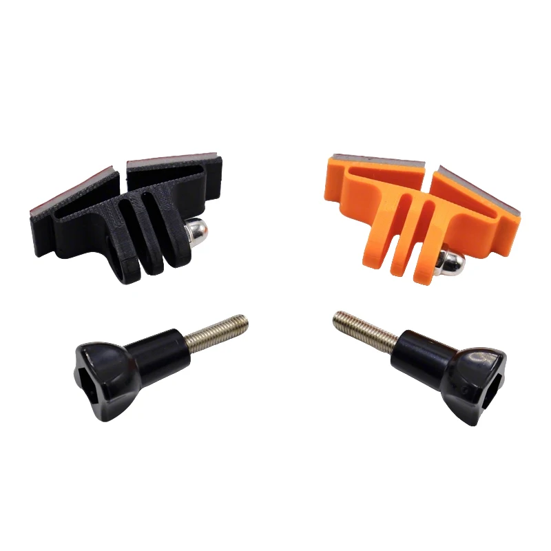 1 Zestaw Uchwytów do Kamer Sportowych DJI/GoPro do Montażu na Pół-Kasku Downhill, Podczerwień, do Jazdy Terenowej, FPV, Vlogowania, Ultralekki