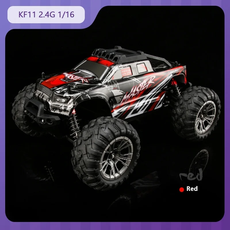 

KF11 2.4G 1/16 33km/H Rc Car Full-Scale 4WD Remote Control Car Cross-Country Climbing Drift High-Speed Car Boy Birthday Gift