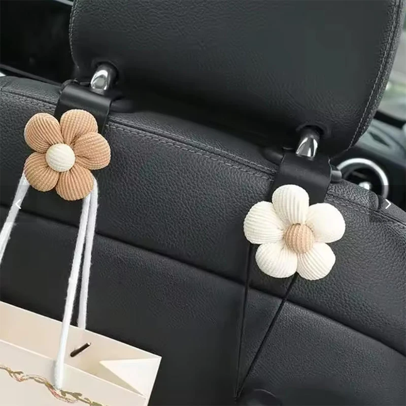 1/2 Peças Ganchos e Clipes para Carro, Organizador de Encosto de Cabeça, Suporte Automotivo, Fixadores e Cabides Universais para Acessórios de Interior