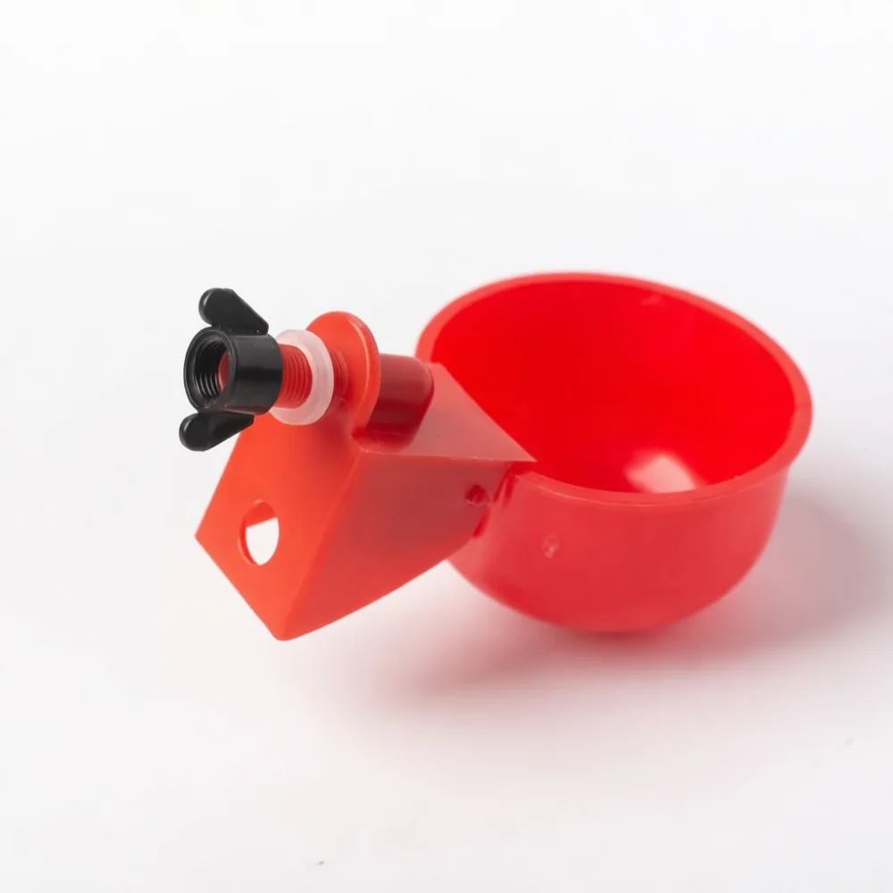 Automatic Chicken Waterer Feeder Bowl Poultry Drinking Cup For Backyard Poultry Farm Equipment Automatic Water System