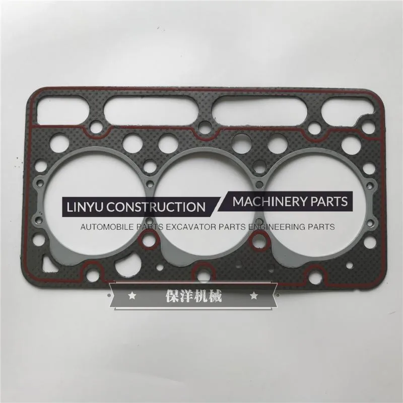 For Kubota U30-3 excavator tractor/cylinder bed/overhaul package D1503 engine cylinder gasket