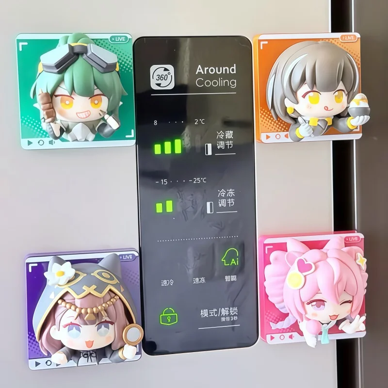 

Original Arknights Magnetic Sticker Exclusive Signal U Explore Terra Series Blind Box V1 V2 Desktop Decoration Surprise Gift