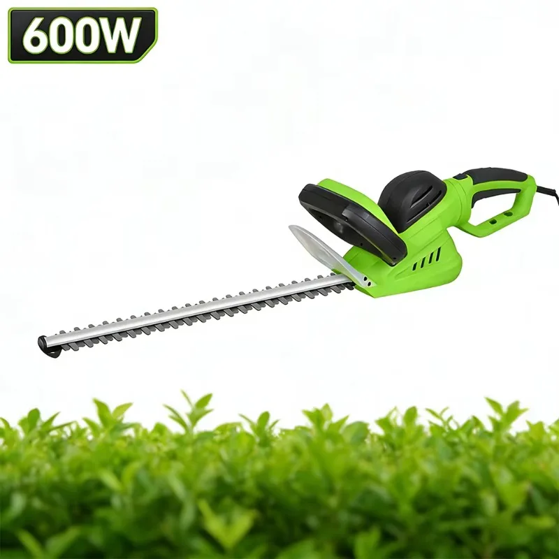 Vertak 600W Double Blade Hedge Trimmer 20Inch Cutting Length Electric Hedge Cutter for Trimming Bushes Shrub Pruning