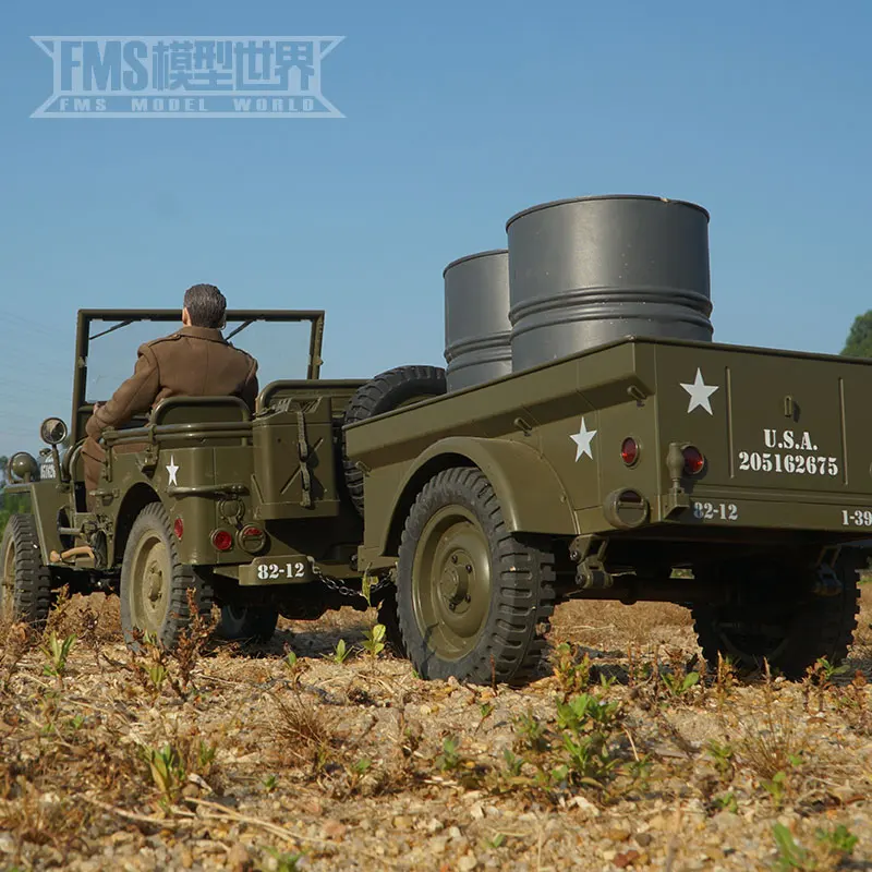 FMS 1:6 1941 MB Willys Jeep 4W - Rc Jeep Hobby 评论和价格