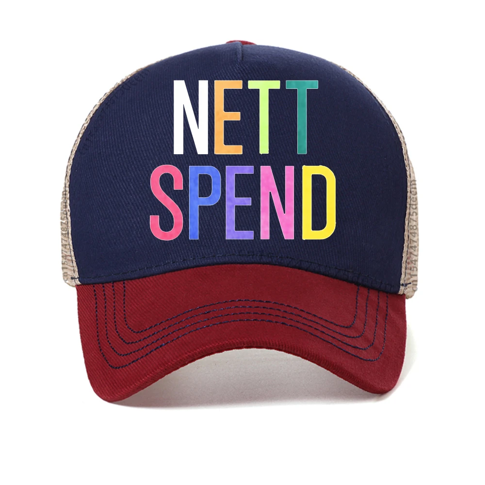 

Nettspend cap Tour Merch Clothes Men Casual Hip Hop baseball caps fashion Breathable Snapback hat adjustable mesh Trucker Hats