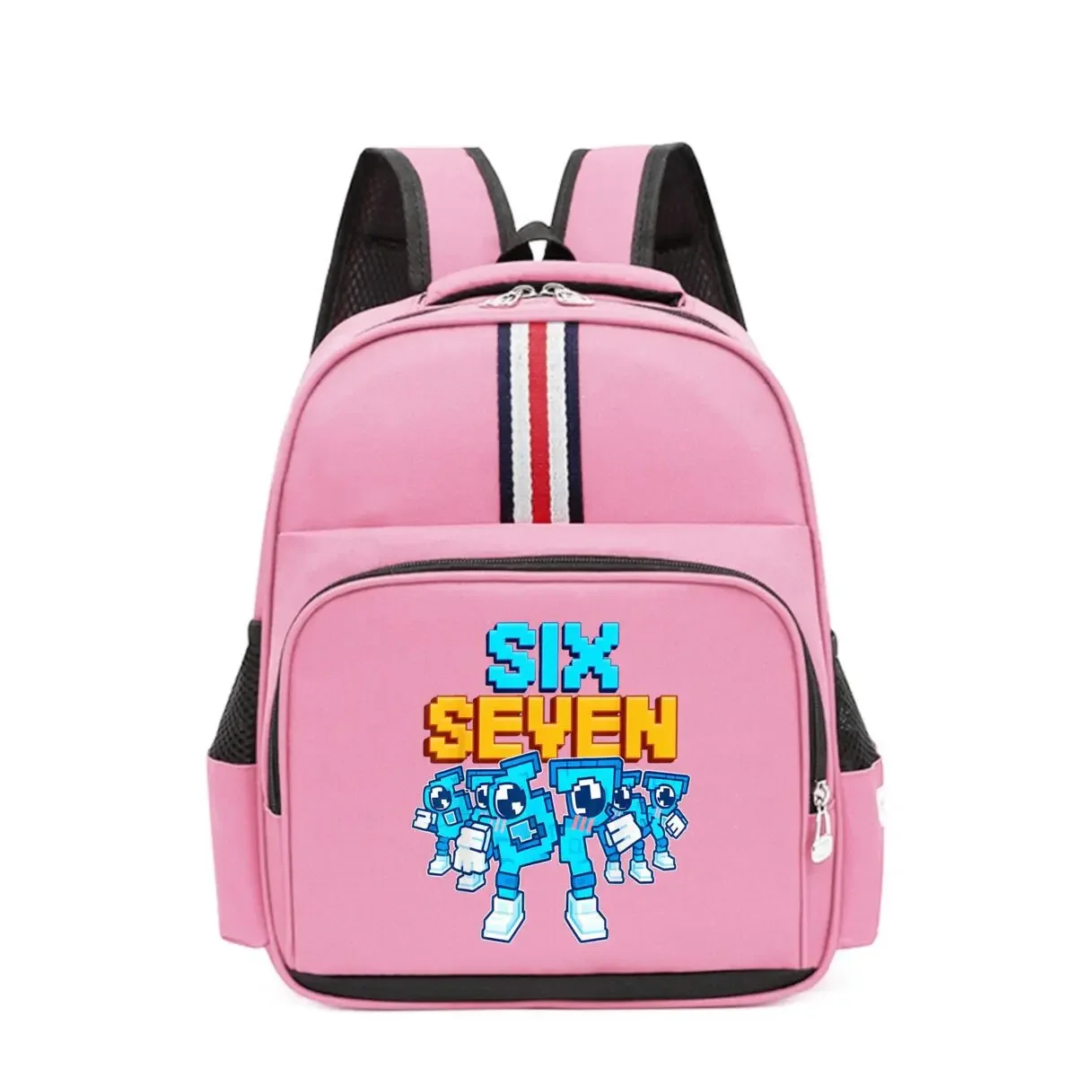 

Six Seven Funny Number Backpack Fashion Cartoon Schoolbags High-capacity Students Back To School Gift Book Stationery Storage