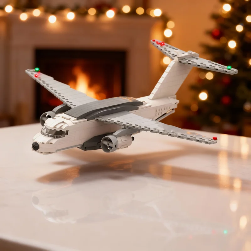 

765 деталей MOC: Конструктор «Аэропорт» (модели A и B) — Рождественский подарок, развивающая игрушка для сборки своими руками, креативная идея для детей, обучающий конструктор из кирпичиков