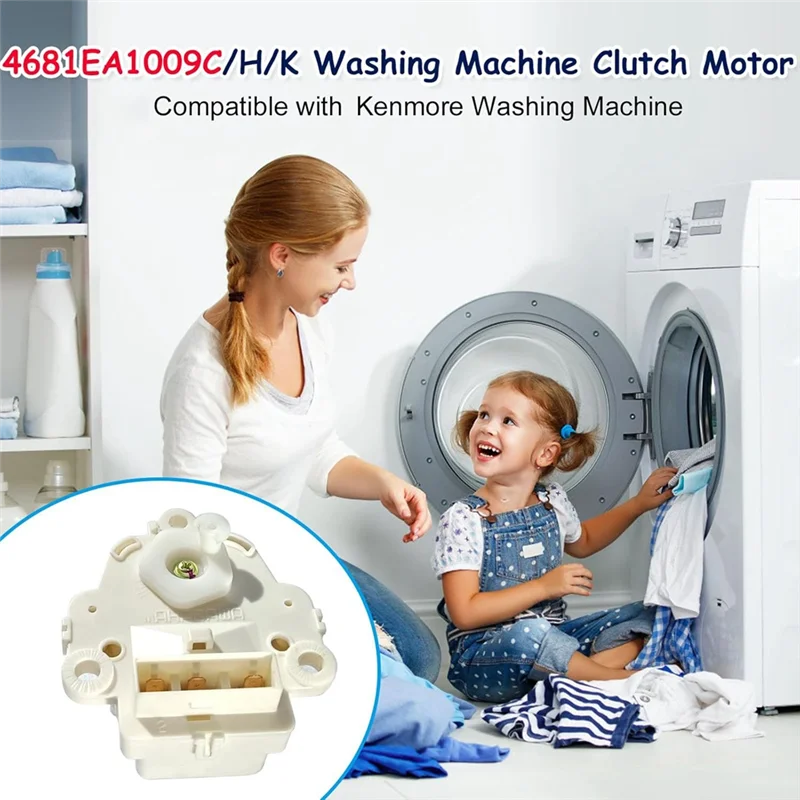 

ABJY-4681EA1009H Washing Machine Clutch Motor For Washer Washing 4681EA1009C 4681EA1009K, AP5243883,AC110V