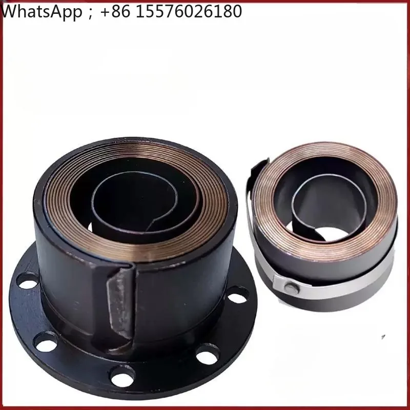 Milling Machine Parts Feed Handle Spring Machine Tool Reset Coil Spring clip+BASE No 3/4/ 5