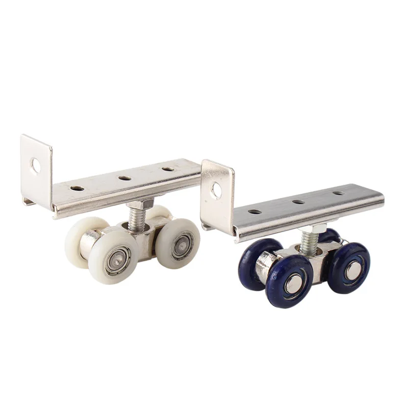 Stainless Steel Wardrobe Door Hanger Wheel Sliding Pulley Track Small Sliding Door Wheel Wooden Door Furniture Hardware​