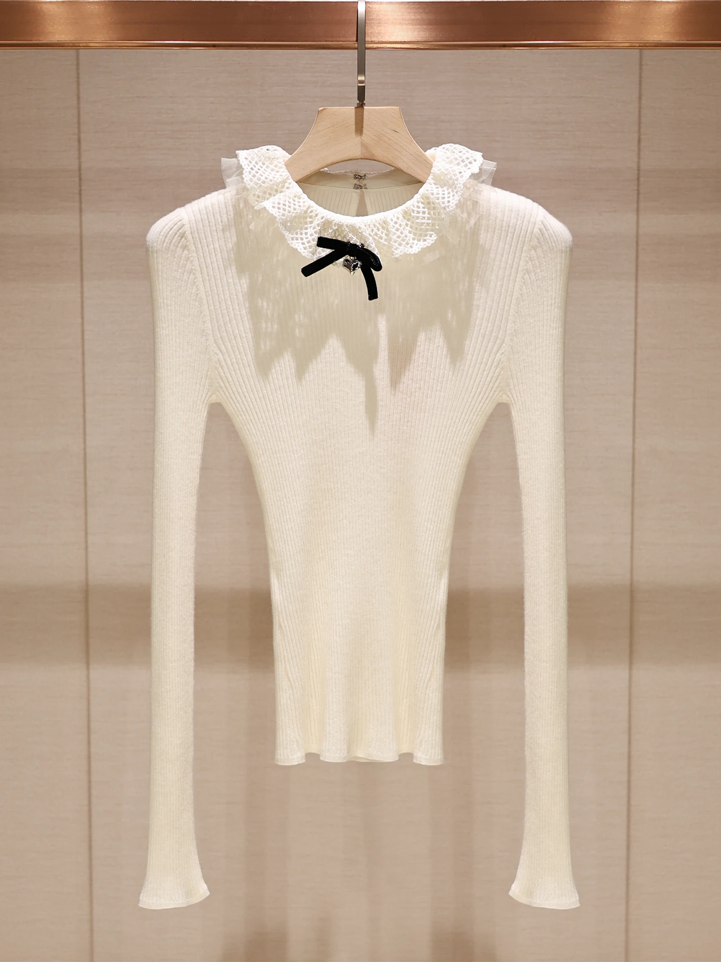 

Облегающий вязаный топ с воротником-стойкой для женщин, уникальная повседневная одежда, дышащая, удобная, приятная для кожи...