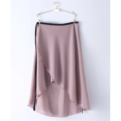 Falda envolvente de Ballet para gimnasia para adultos, falda de gasa para niñas, faldas de práctica de Ballet, ropa de danza nacional, vestido de baile para profesores para mujeres