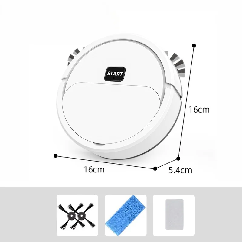 

Робот-пылесос 3-в-1: подметание, мытье полов, всасывание. Ультратонкий дизайн (5,4 см), низкий уровень шума.