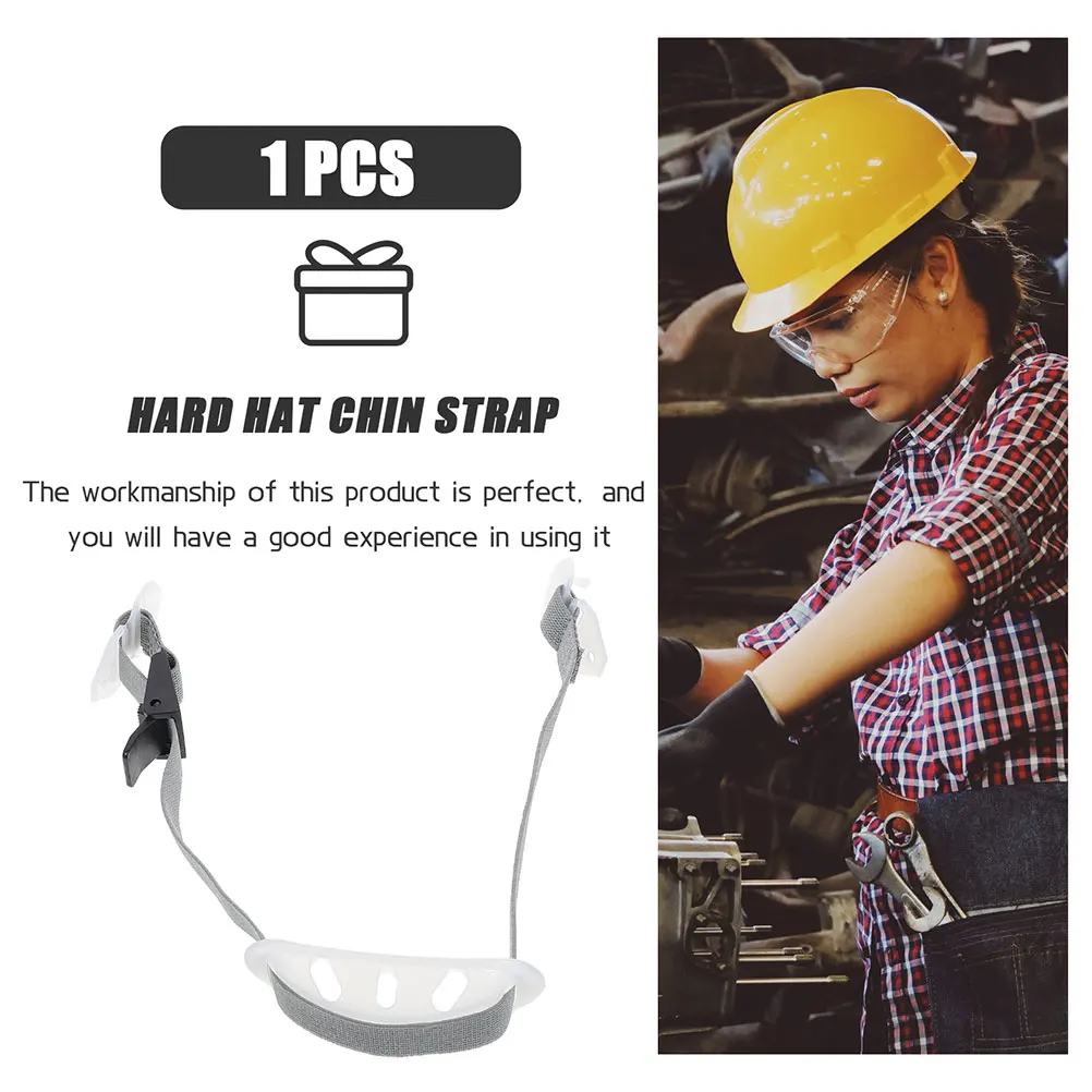 

3 Pcs Chin Strap for Safety Hat Protection Buckle Replacement Plastic Hard