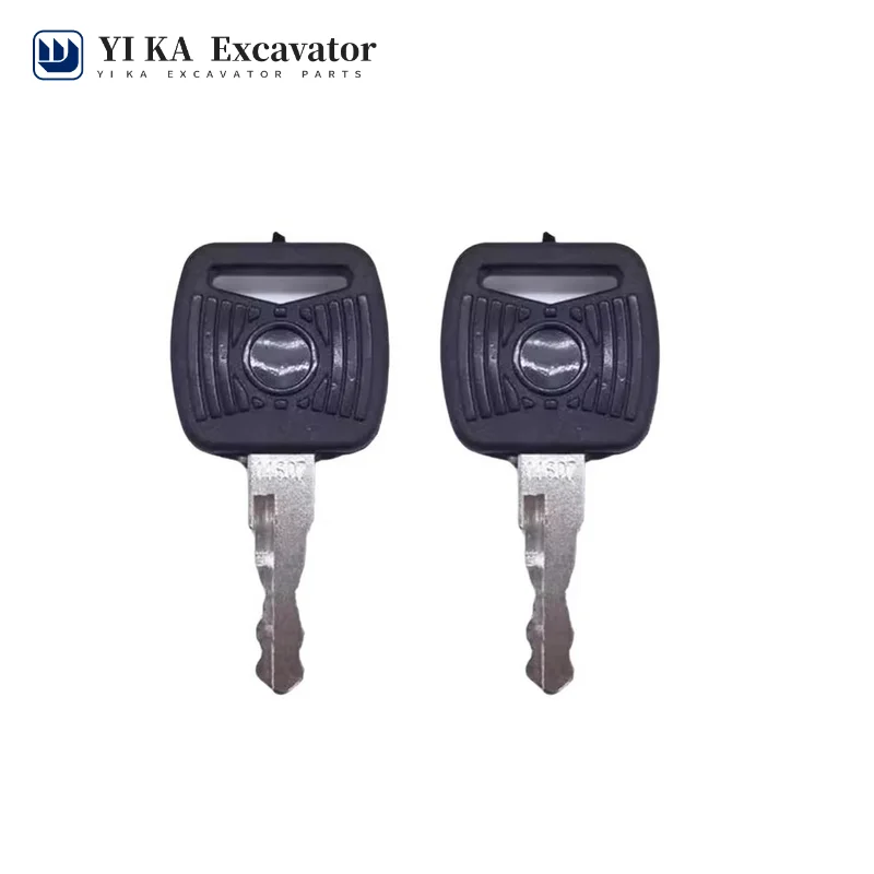 

For Yuchai 55 60 75 80 85 135 210 230 240 360-8 Excavator door open start ignition key