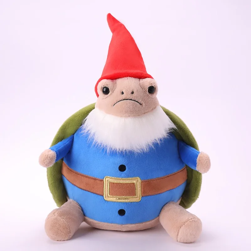 Venta caliente Timmy tortuga de peluche muñeca jardín duende feo lindo decoración del hogar almohada regalo de vacaciones Animal relleno para todas las edades