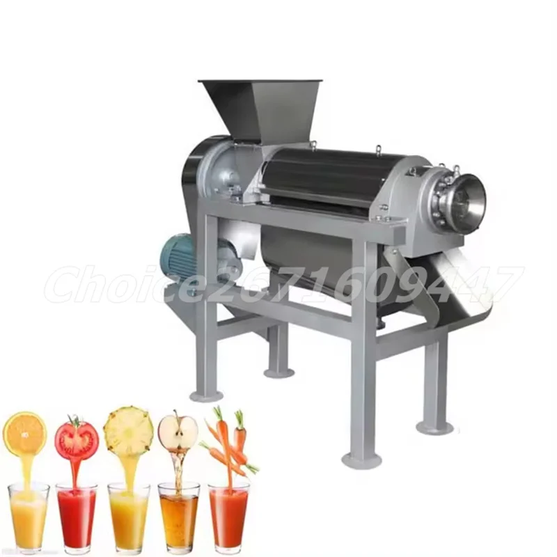 Commercial Stainless Steel Fruit Juice Lemon Squeezer Extractor Electric Juicer Extractor Screw Crusher