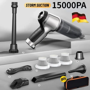 Vacuación inalámbrica de automóvil Fuerte Suction Haftheld Hold Auto Dry Vacuum Hogar & Car Dual Uso Mini Aspuumer Cimpiador Electro 12 mejores ventas mini Hoover - №3