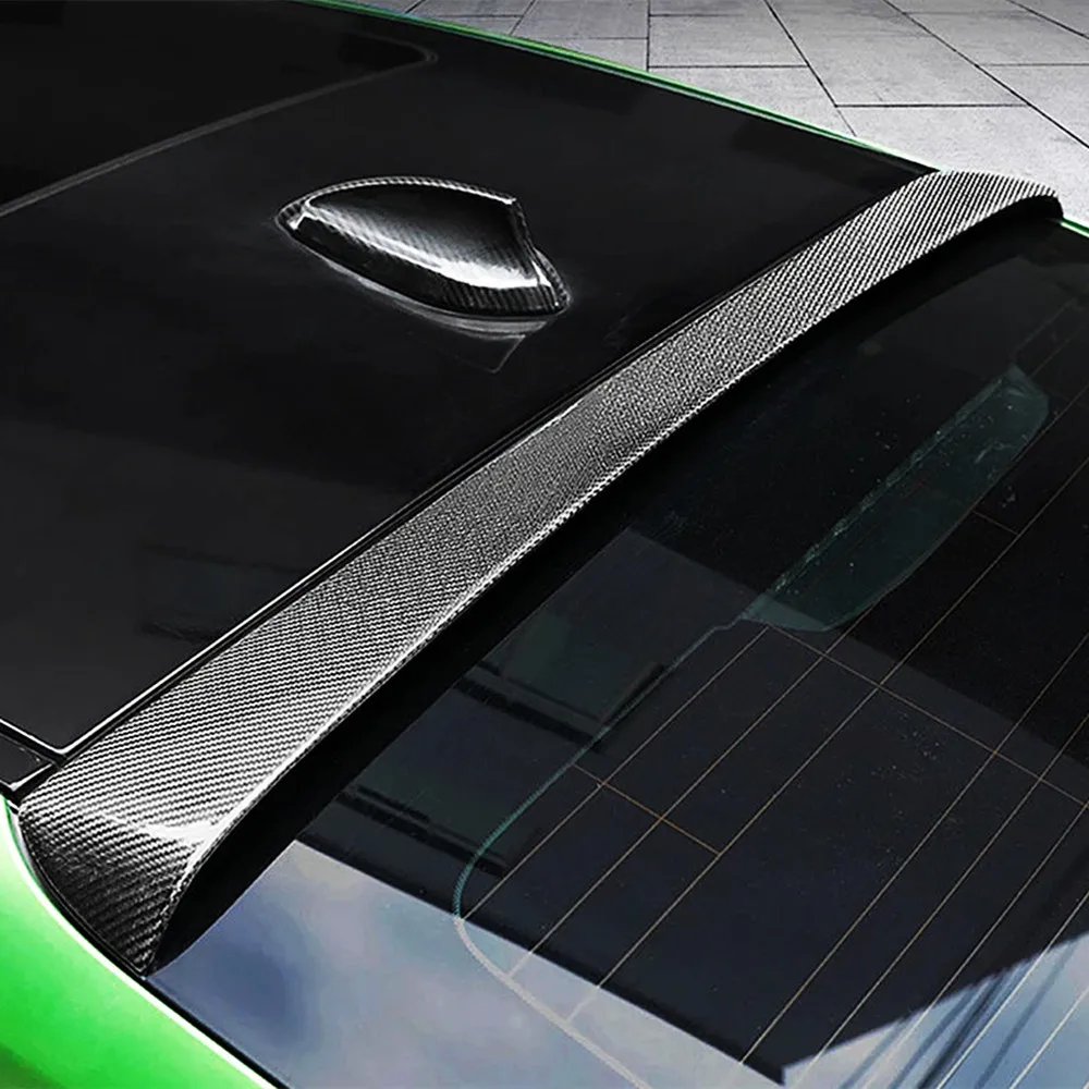 ل 2013-2023 BMW 3 سلسلة GT F34 ألياف الكربون الحقيقية النافذة الخلفية سقف سبويلر أجنحة السيارة الخارجية ضبط ملحقات التيل الجزء