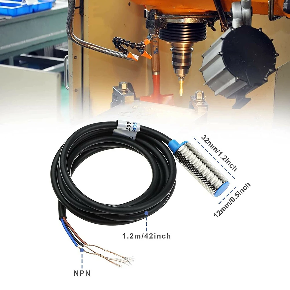 NJK-5002C Inductive Proximity Sensor Hall Effect Sensor Detection Switch NO NPN DC 5-30V NJK-5002C Normal Open
