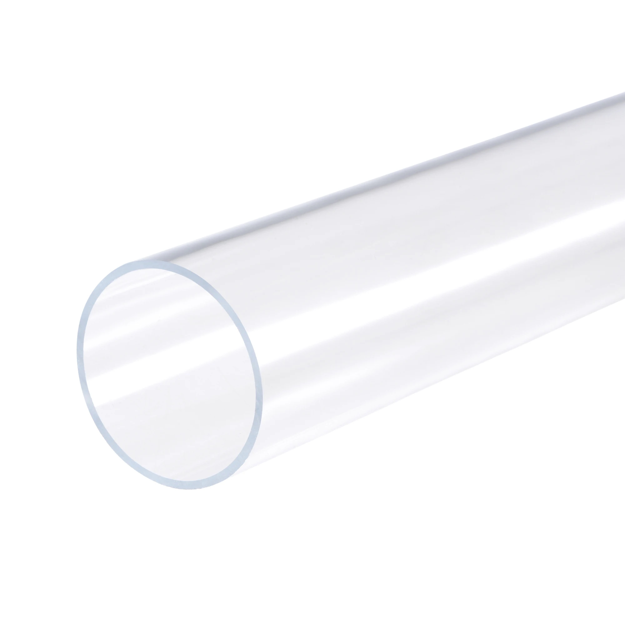 

Uxcell Acrylic Pipe Rigid Round Tube Clear 1 13/16" ID 2" OD 20" High Impact for Lighting, Models, Plumbing, Crafts