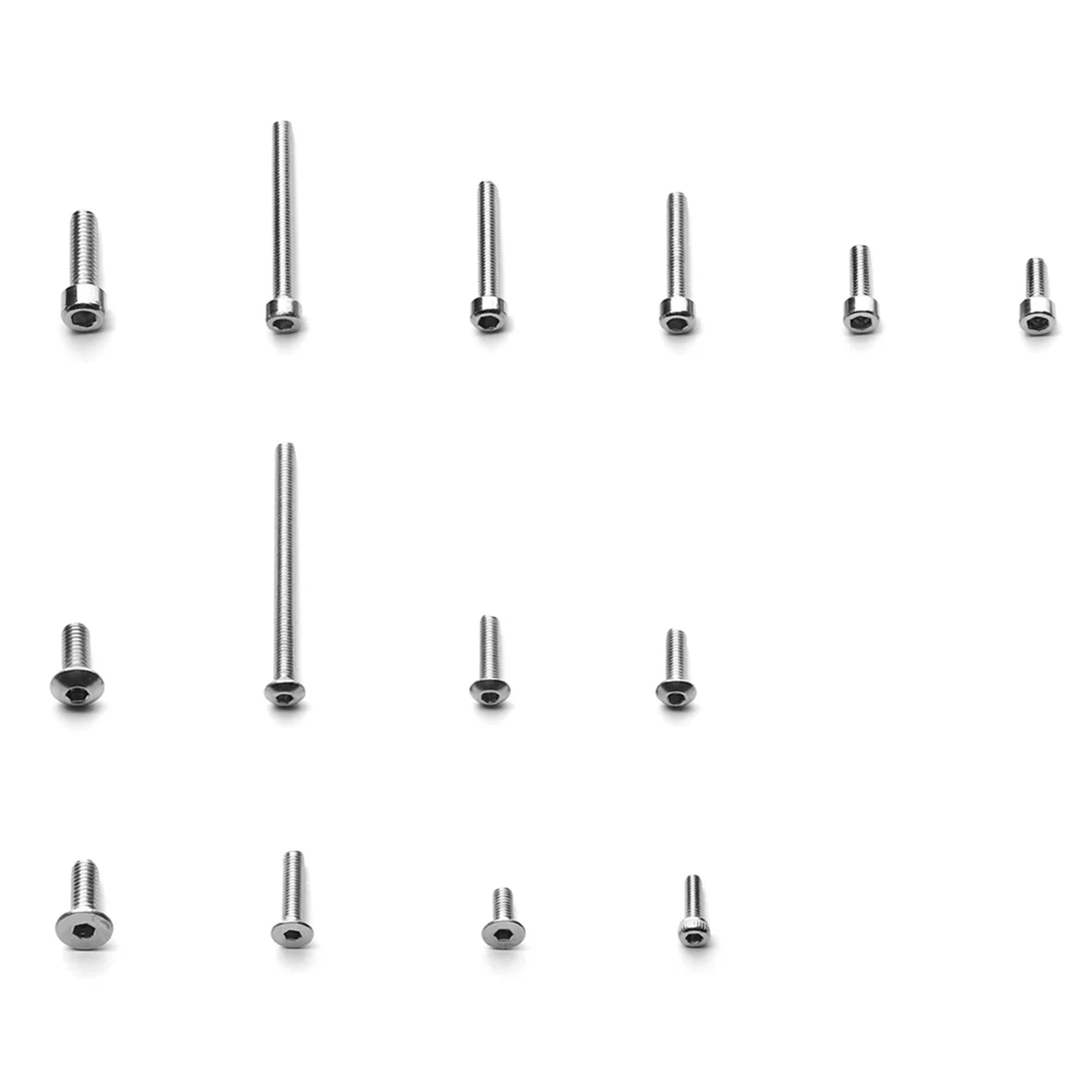 180pcs Stainless Steel Screw Kit for Traxxas Slash 4x4 Short Course Truck Rustler Axial Hsp Hpi Arrma Redcat Rc Truck