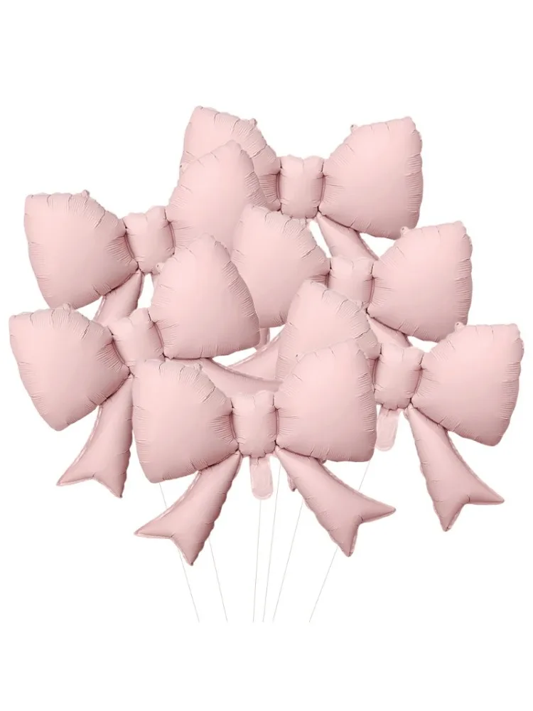 4 pièces bébé rose ballon nœud papillon mariage douche cadeau décoration Mini arc