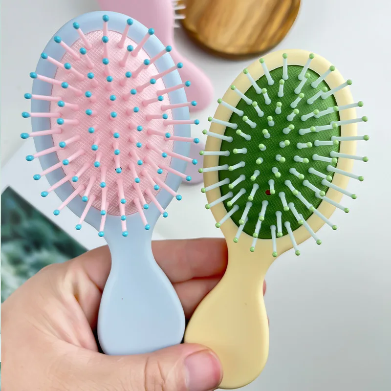 1pc Air Bag Hair Comb Colorful Mini Combs for Baby Kids Children Portable Head Massager Hair Brush Comb Styling Tool Accessories