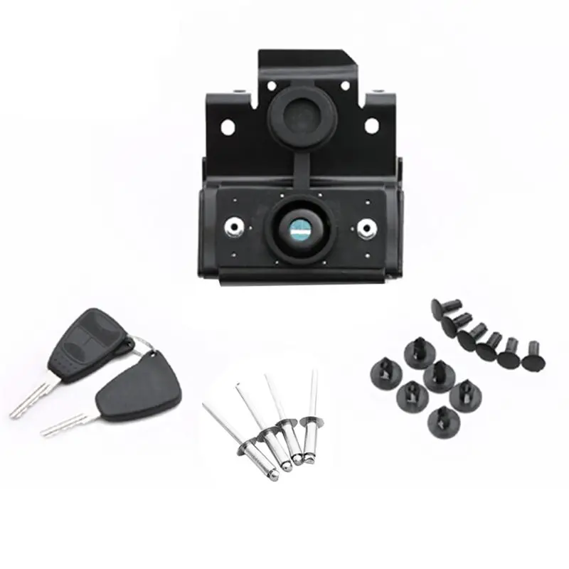 

Engine Cover Locking Hood Catch Lock Latch Buckle Kit For Jeep Wrangler JK Hood Latch Catch Replacement Key Match