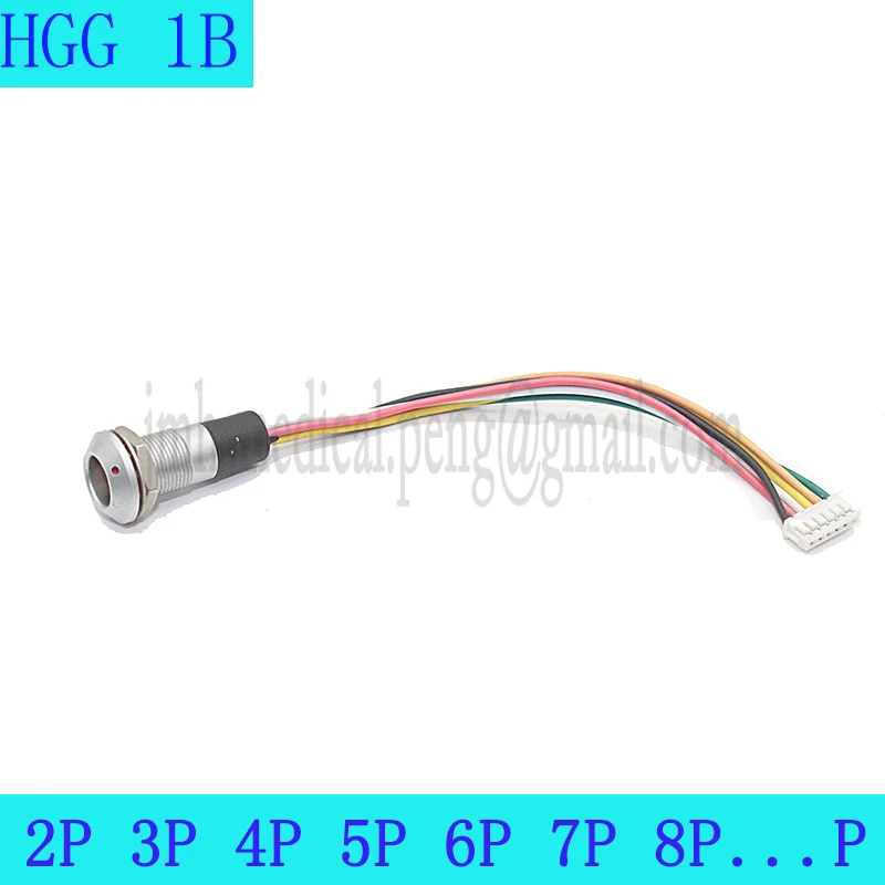 

HGG.1B 2 3 4 5 6 7 8 10 12 14 16 Pin Welding Termina Connecting Line Socket Tight Or Vacuumtight (Watertight When Mated)