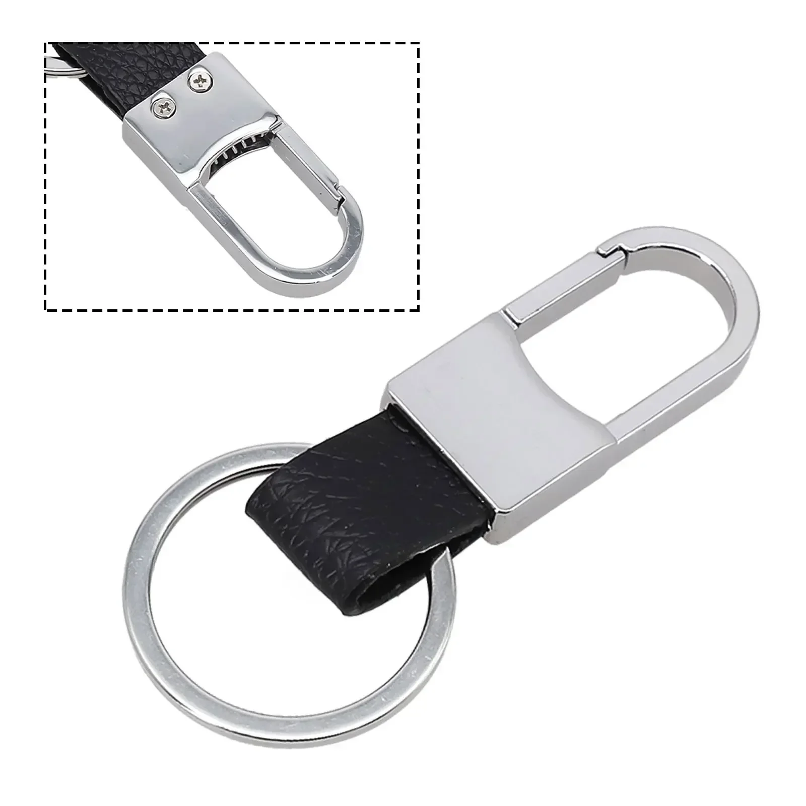 High Quality Brand New Key Chain Keychain Holder Key Ring Accessories Convenient Cover Metal Parts Replacement