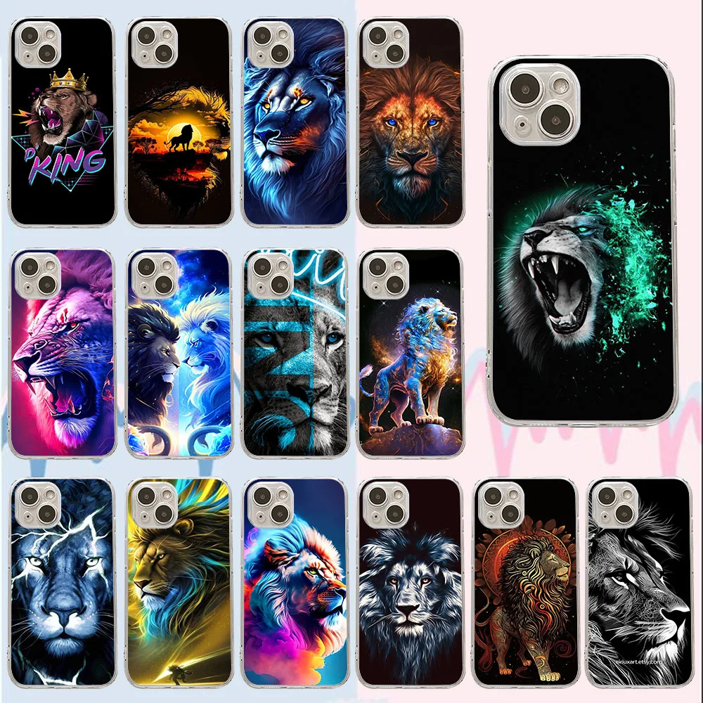 Flexible TPU Case For Tecno Camon 15 16 17 17P 18 18T 18P 18i 19 Pova 2 3 4 Premier Neo Pro WX-40 Lion king