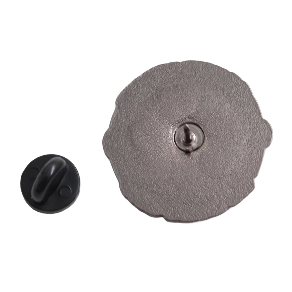 Wir kümmern uns nicht darum – Emaille-Anstecker, lustiges Gen-X-Abzeichen, Generation 1965–1980, Brosche, Humor-Schmuck, originelles Abzeichen, kreatives Deko-Geschenk. – Detail 3