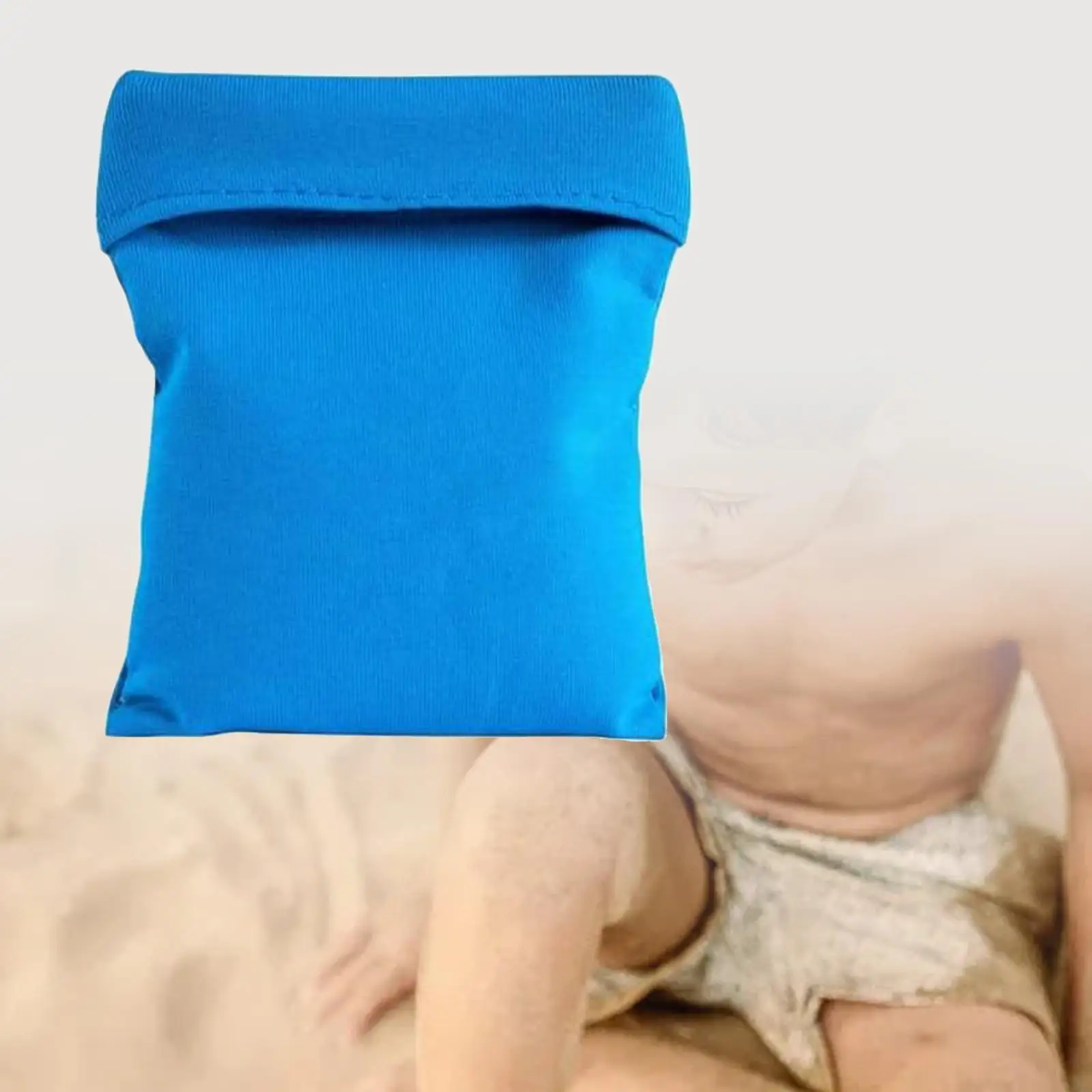 Sand Removal Bag Accessories Children Family with Sand Removing Powder Powder Bag for Activities Outdoor Summer Party