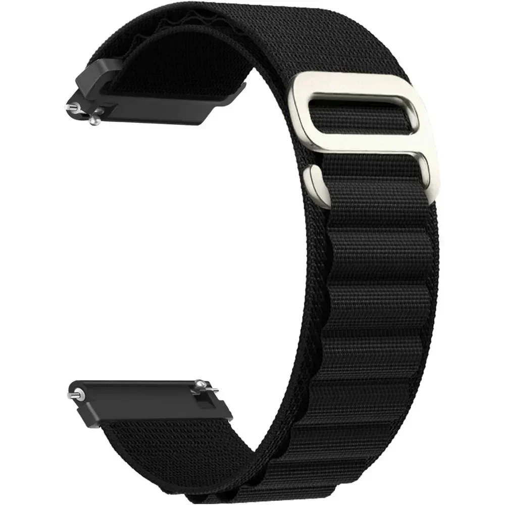 20 mm 22 mm Armband für Samsung Galaxy Watch 4 5 6 7 Classic Gear S3 Active 2 Nylonschlaufe Correa Armband Amazfit GTS 2 3 4 Mini-Band
