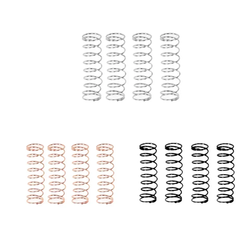 3sets 23*5.7mm Metal Shock Absorber Springs for 1/24 RC Crawler Car Axial SCX24 90081 Upgrade Parts