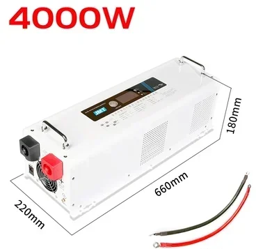 12V 24V 48V 72V to 220V Frequency Pure Sine Wave Solar Power Inverter RV/Truck/Caravan 5000w 6000w 4000w 3000w Pure Sine Wave