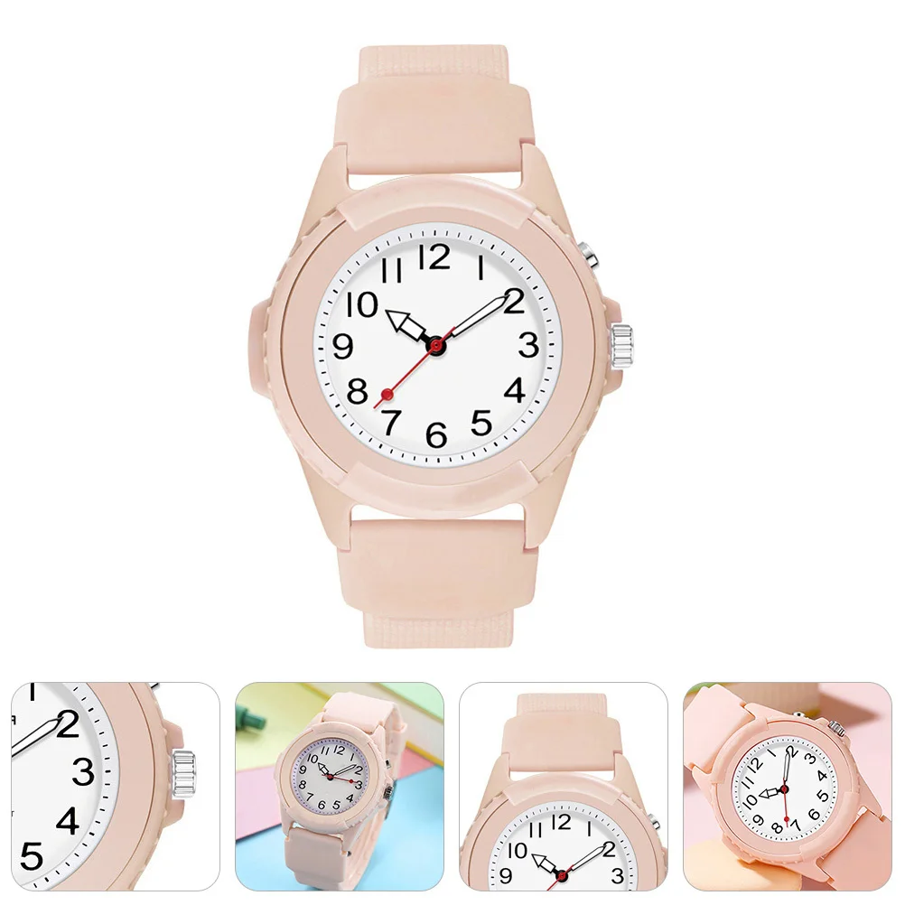 Digital Tpu Adjustable Strap Luminous Waterproof Sports Band Luminous Wrist Watch Wristwatch For