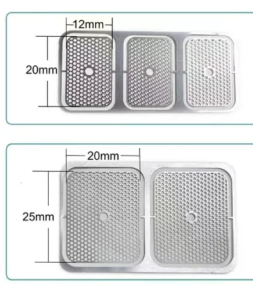 Dental Fixture Titanium Barrier Membrane Mesh Plates GBR Dental Flexible and safety Titanium Mesh Membrane