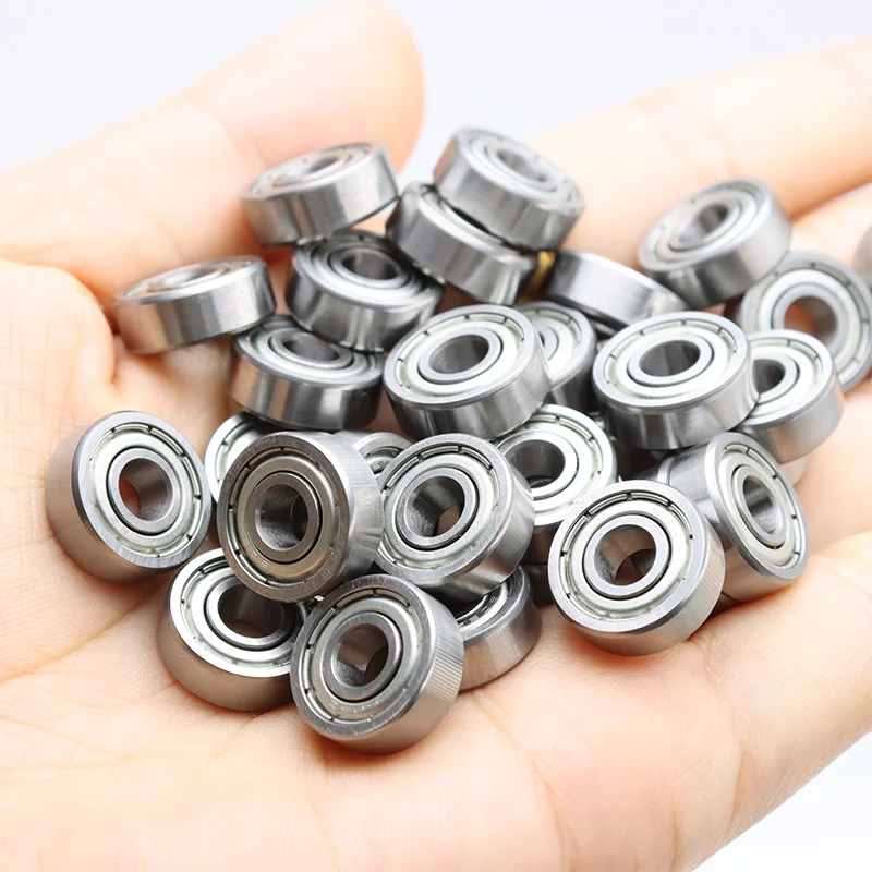 Kleines Lager 3x7x3 4x10x4 4x7x2,5 5x9x3 5x11x4 8x22x7mm Miniaturlager Roller Auto Skate Skateboard Rad Fahrrad Mini Lager – Detail 2