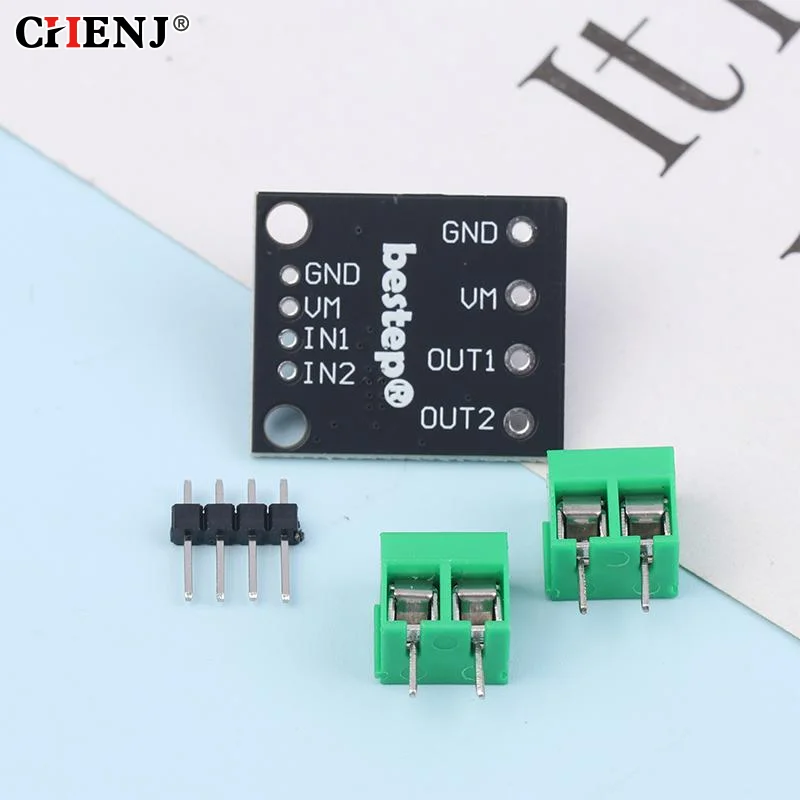 

DRV8871 DC 6,5-45 В DC H-мостовой модуль драйвера двигателя 3,6 А Матовый драйвер двигателя ШИМ-управление 3,6 А Макс. модуль драйвера для Arduino