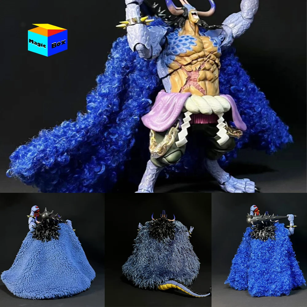 Personalizado 1/12 Anime japonés masculino de una pieza OP Kaido soldado gobernador General de las bestias modelo de capa para cuerpo de figura de acción SHF de 6 pulgadas