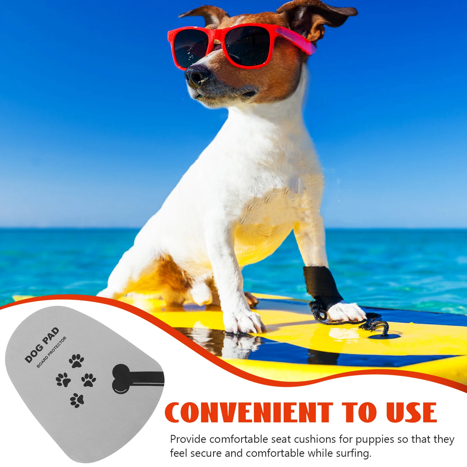 

Anti Slip Pet Pad Dog Surfboard Pads EVA Material Non Skid Mats Durable Portable Puppy Seat Cleaning Supplies Pet Products