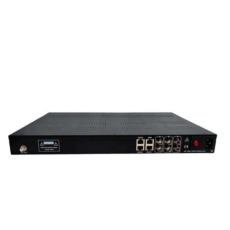 24E QAM Modulator UDP/IP input 16*ISDB-T/DVB-T/ATSC or 32DVB-C digital catv modulator