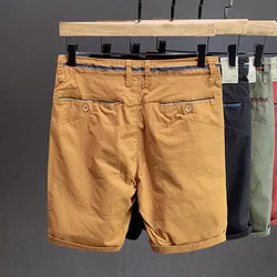 Pantaloncini Casual da uomo 2024 nuova estate in cotone sottile pantaloni sportivi da alpinismo all'aperto pantaloncini larghi da spiaggia Cargo dritti